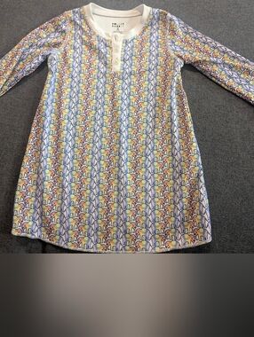 Roller Rabbit Long Sleeve Rainbow Elephant Top/Tunic